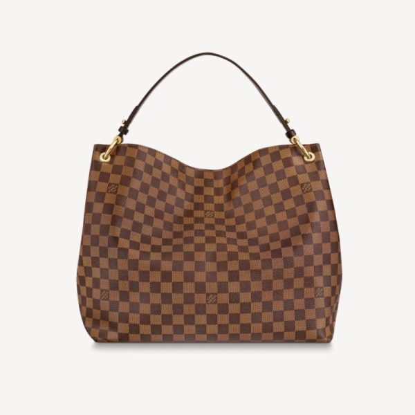 LOUIS VUITTON Graceful MM Long Wallet 2-Piece Set Value N44045+N41661
