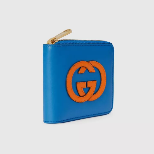 Interlocking Double G Full Zip Wallet - Image 3