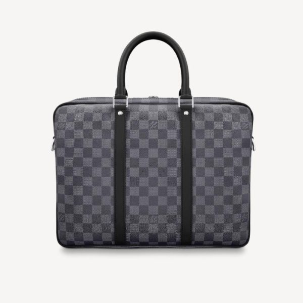 LOUIS VUITTON Handbag Business Bag Long Wallet 2-Piece Set Value N41718+M61864