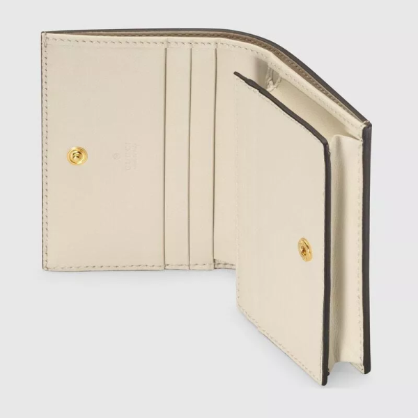 Gucci Les Pomme Card Case Wallet with Banknotes and Coin Case - Image 4