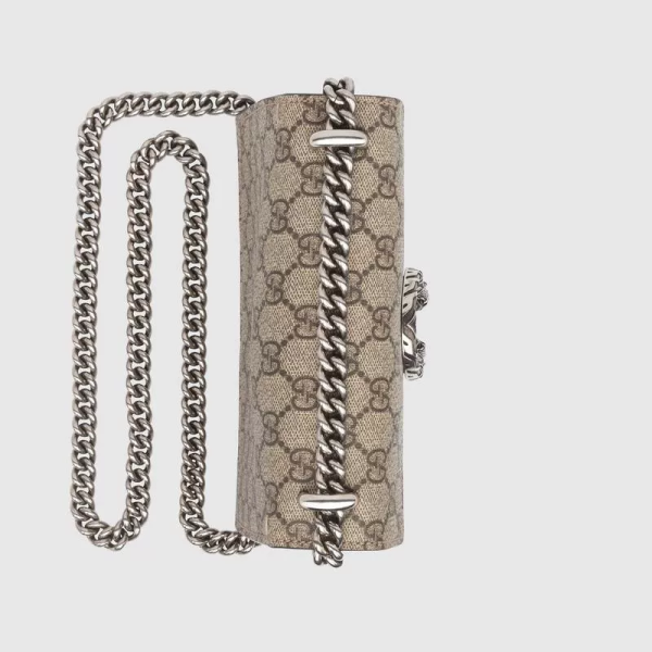 Dionysus Series GG Supreme Canvas Shoulder Bag - Image 4