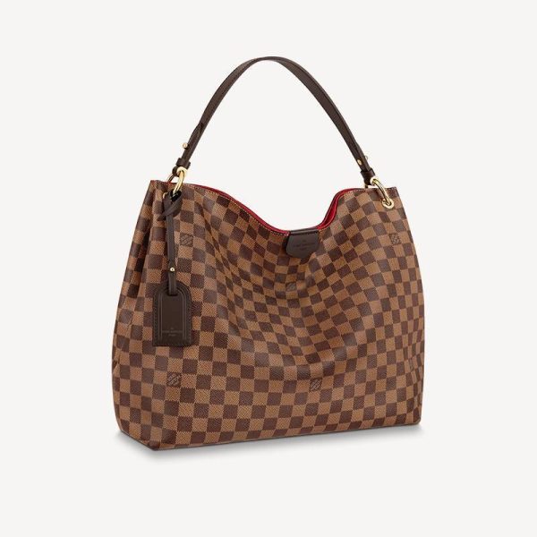 LOUIS VUITTON Graceful MM Long Wallet 2-Piece Set Value N44045+N41661 - Image 2