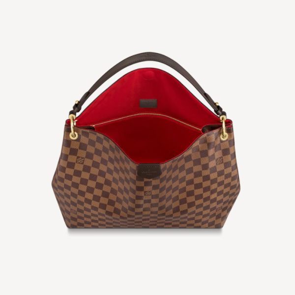 LOUIS VUITTON Graceful MM Long Wallet 2-Piece Set Value N44045+N41661 - Image 4