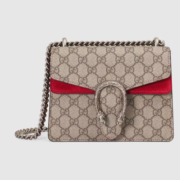 Dionysus Series GG Supreme Canvas Mini Shoulder Bag - Image 4